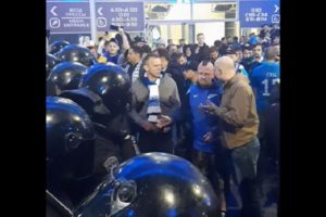 Фанату «Зенита» грозит до 5 лет тюрьмы за угрозу ОМОНовцу. Следователи считают, что он подорвал авторитет органов власти