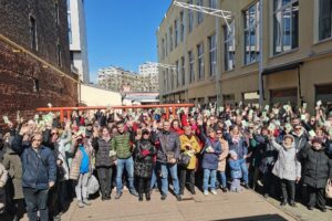 В Петербурге прошел сбор инициативной группы референдума по запрету электросамокатов