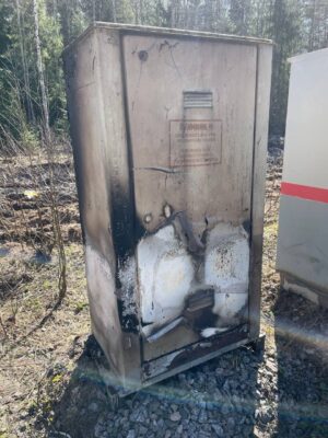 12 лет лишения свободы назначили за поджог на железной дороге в Ленобласти