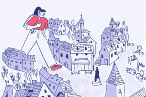 Проект «Попутчица» — это сообщество и карта небезопасных мест для женщин. Создательницы заменили на ней 360 памятников Ленину рассказами о писательницах и революционерках